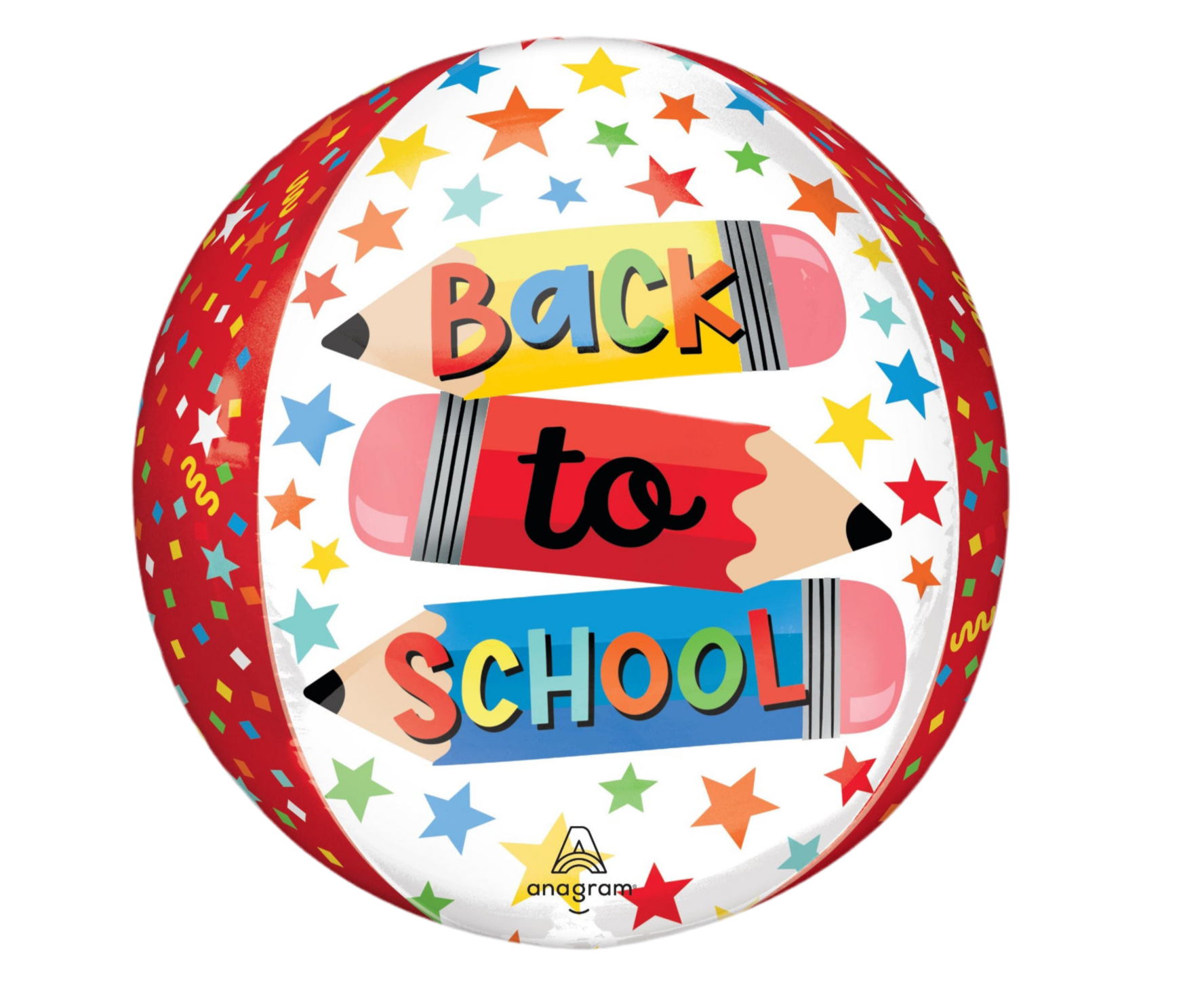 Anagram 15" Write On Back To School Orbz